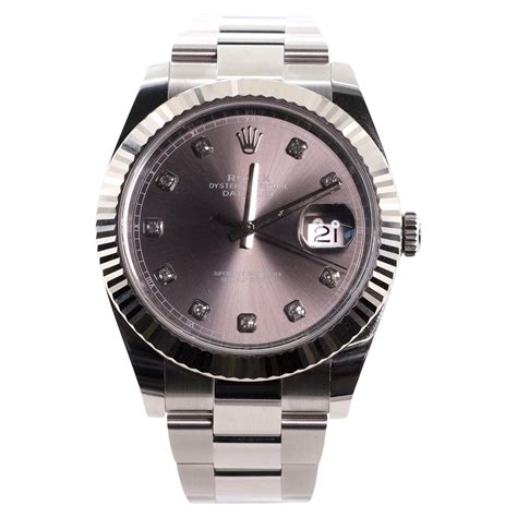 woman's vintage white gold rolex|rolex oystersteel and white gold.